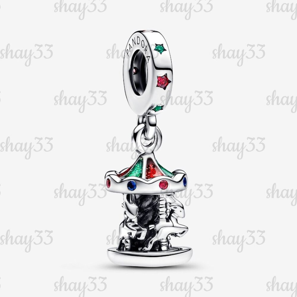 Pandora Spinning Carousel Dangle Charm